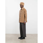 curly hair ronny jacket in tan