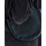 shining bag in black