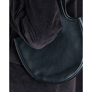 shining bag in black