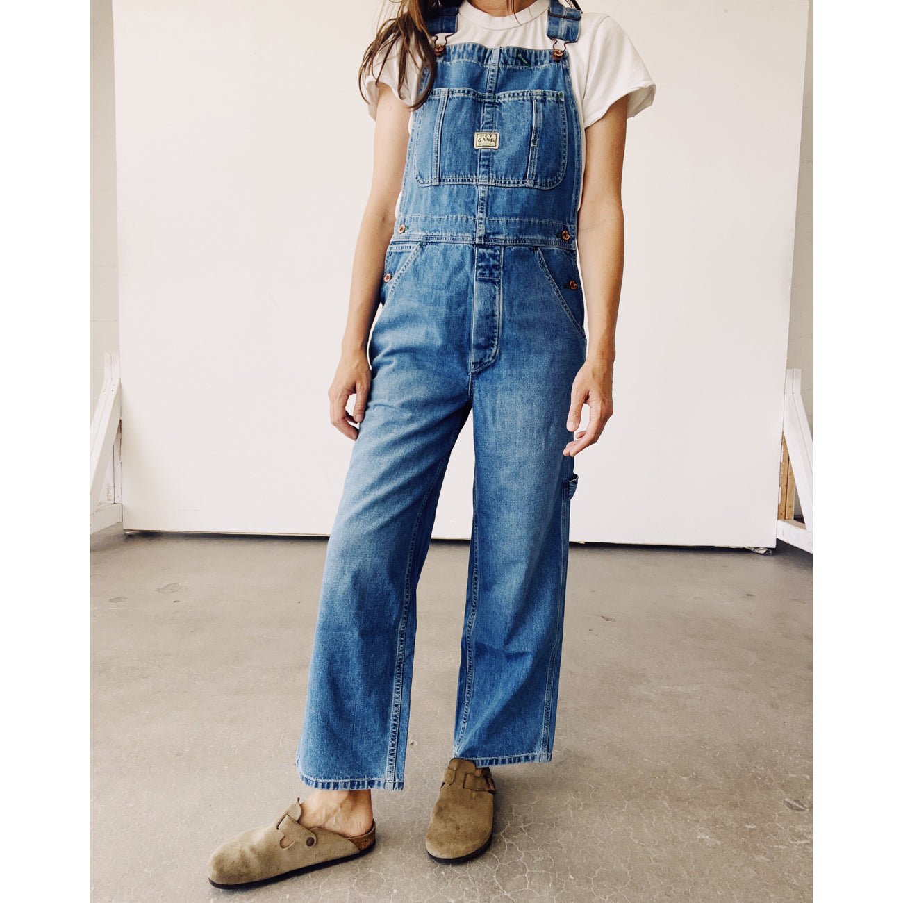 the miner overalls in vintage wash