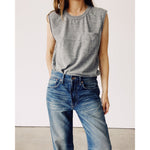 the muscle tee in p.e. Grey
