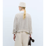 organic cotton striped polo