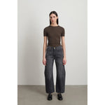 slim lasso jean in stil black