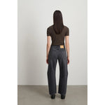 slim lasso jean in stil black