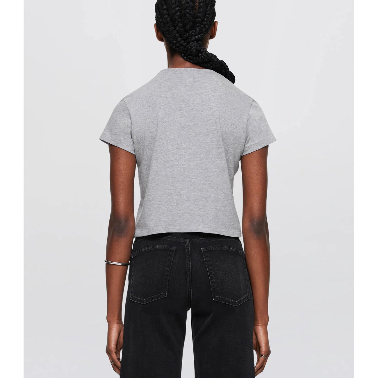 1950s tee in heather grey