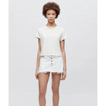 1950s tee in vintage white