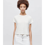 1950s tee in vintage white