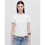 classic tee in optic white