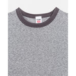 60s ringer tee in grey