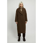 cedar coat in checkered