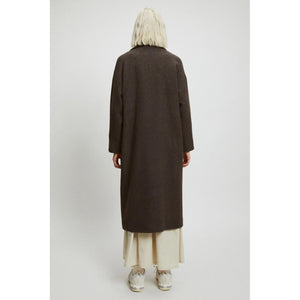 wesley coat in brown