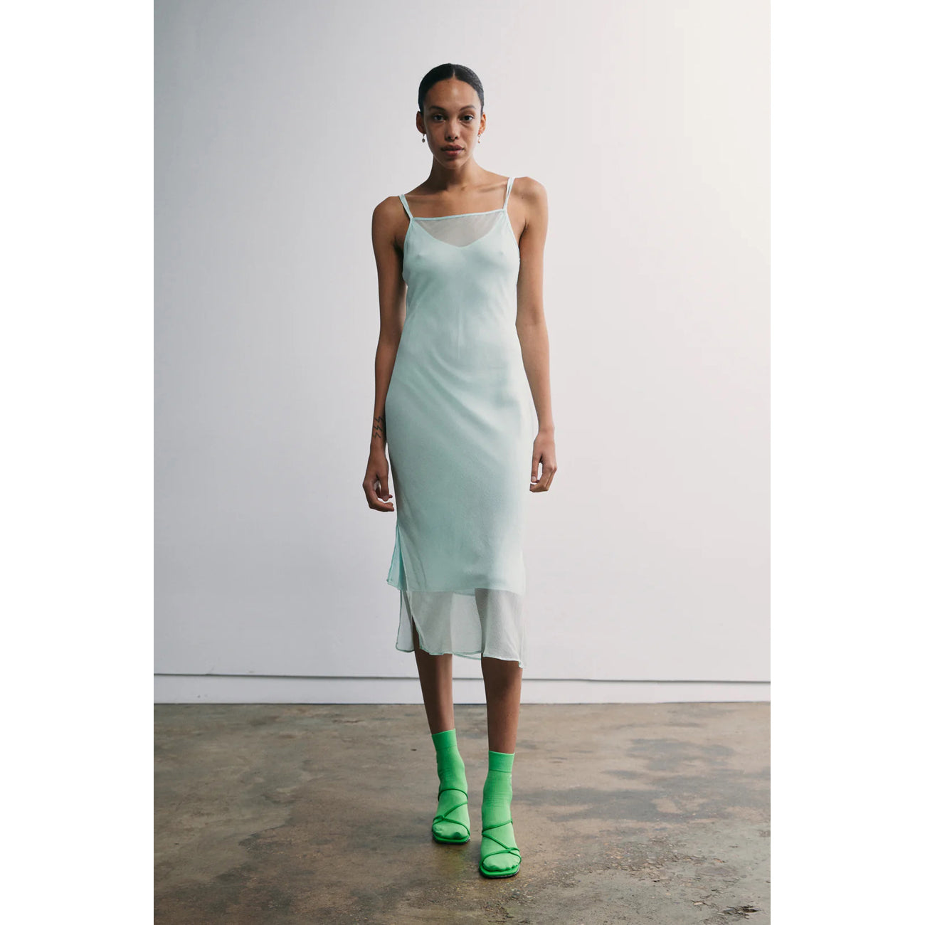 Riverside Tool & Dye Isla Dress in Aqua – a case of you