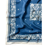silk bandana in santorini floral