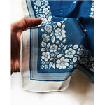 silk bandana in santorini floral