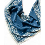 silk bandana in santorini floral