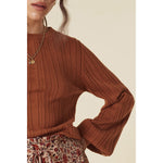 brooklyn sweater in ginger