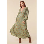 gown in matcha
