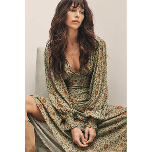 gown in matcha