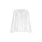teodora blouse in white