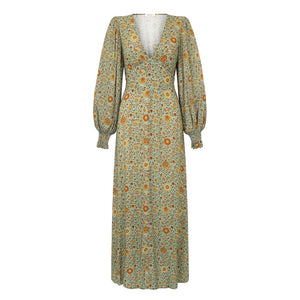 gown in matcha
