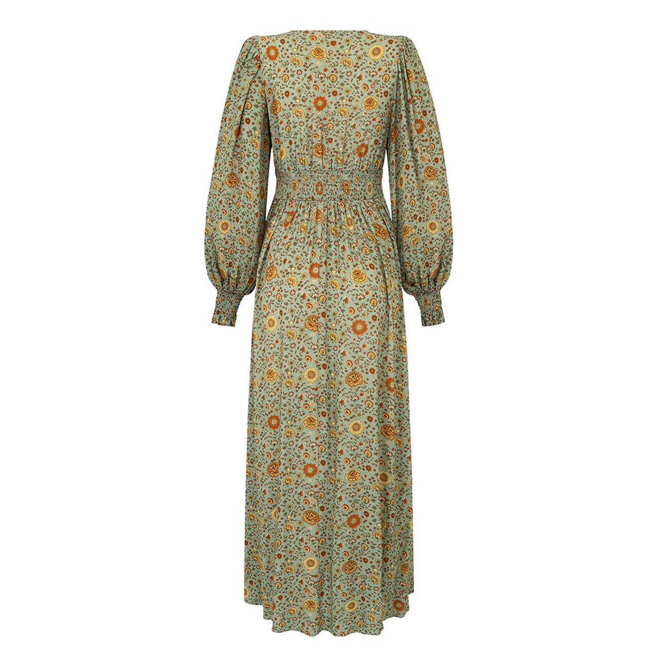 gown in matcha