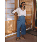 indra pants in bleu