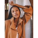 evelyn jacket in cider