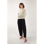 slub sweatshirt in mist
