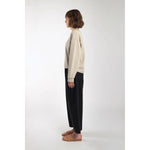 slub sweatshirt in mist