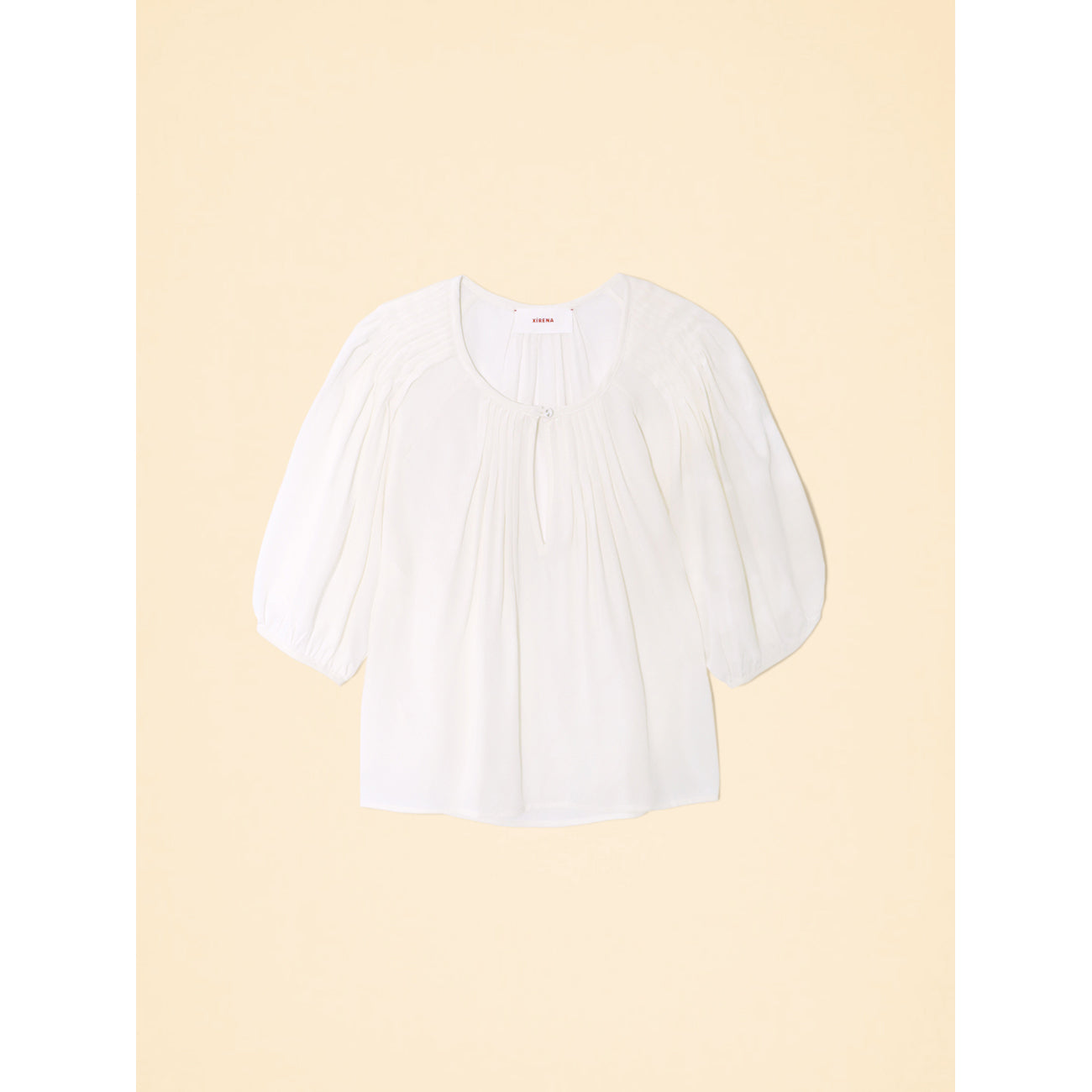 louisa top in white agate