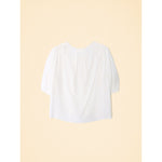 louisa top in white agate