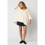 laguna sweater in cream