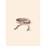 treva belt in taupe grey