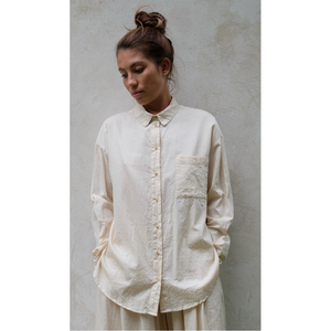 niveau shirt in ivory