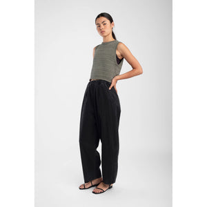 ribbon tank in fog green