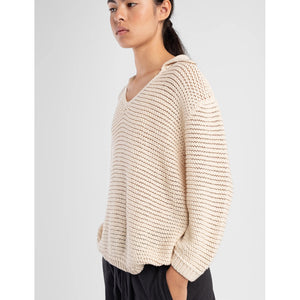 ayo pullover in cream