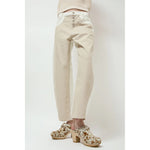 old school high heel clog in appaloosa pony