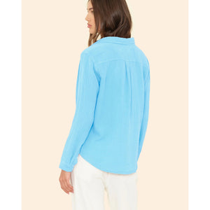 scout shirt in atlas blue