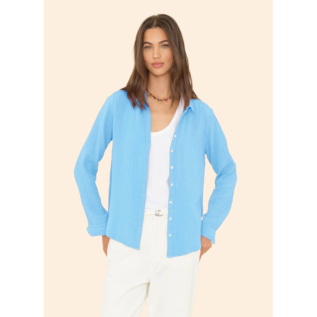 scout shirt in atlas blue