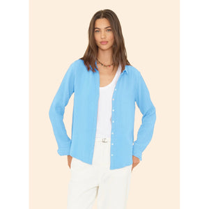 scout shirt in atlas blue