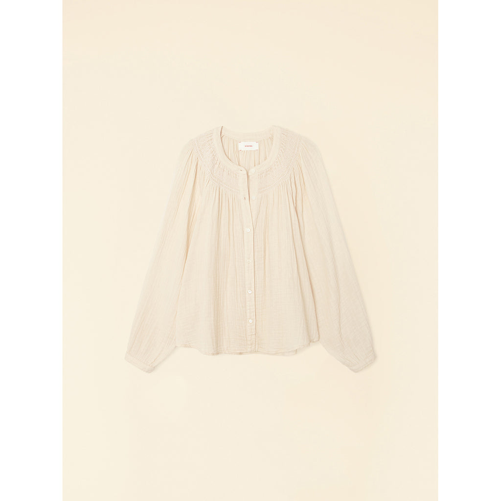 adelle shirt in oysterette