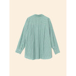 sydney shirt in cilantro stripe