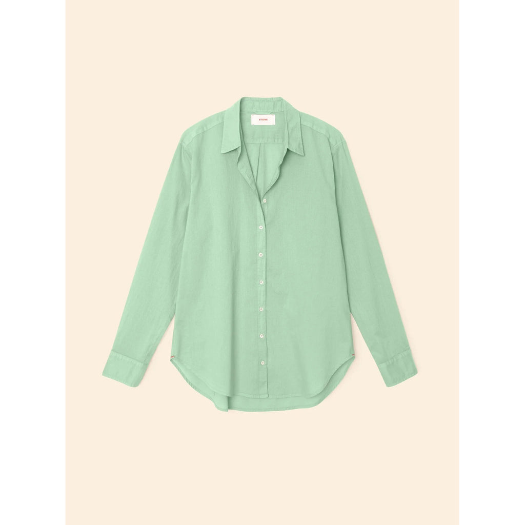 beau shirt in sage leaf
