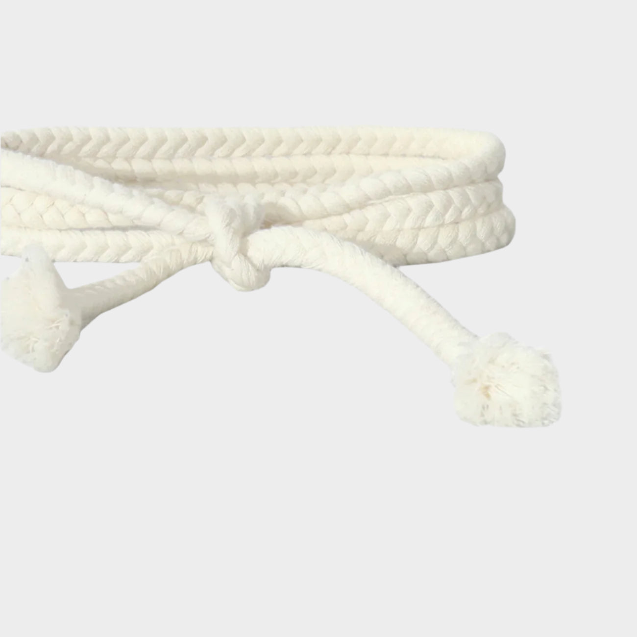 havana rope belt in sandy