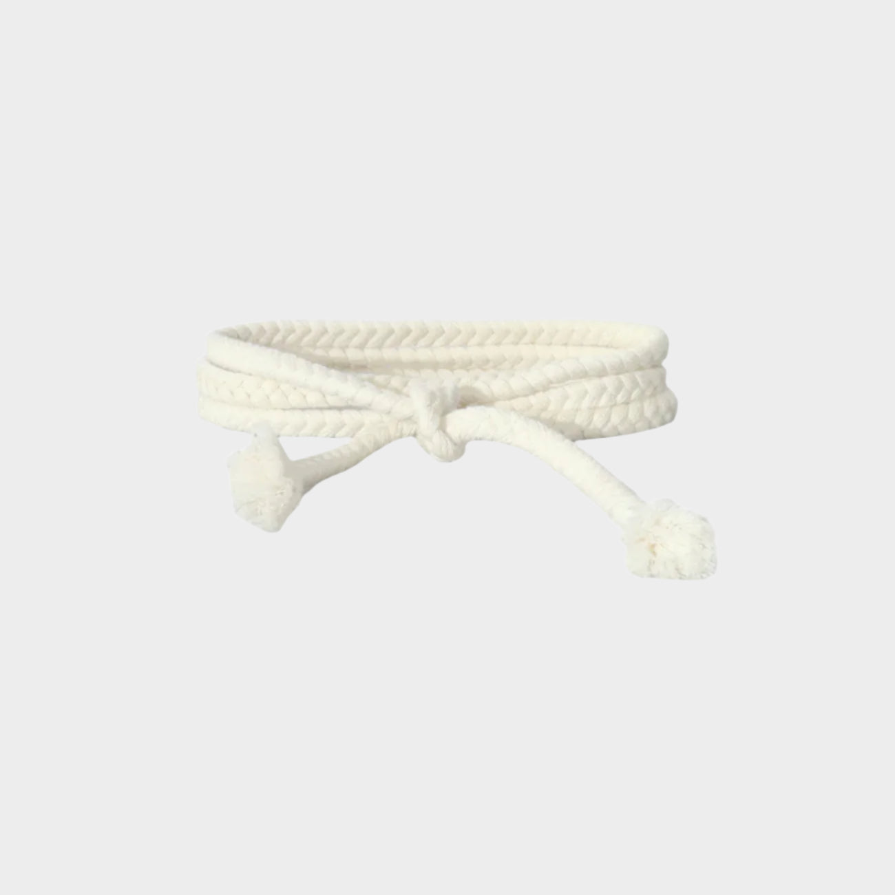 havana rope belt in sandy