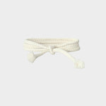 havana rope belt in sandy