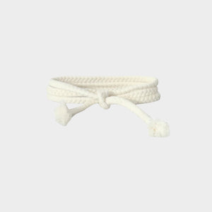havana rope belt in sandy