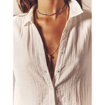 scout shirt in white