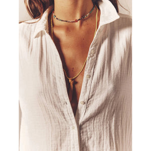 scout shirt in white