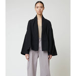 kimono jacket in black